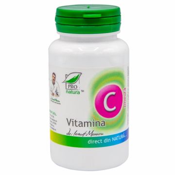 Vitamina C zmeura 60cp - MEDICA