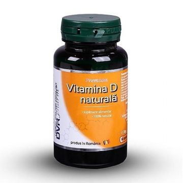 Vitamina D naturala 60cps - DVR PHARM