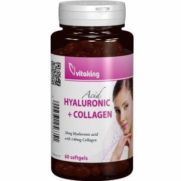 Acid hialuronic colagen 60cps - VITAKING