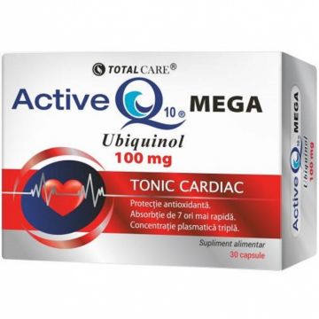 Active Q10 Mega Ubiquinol 100mg 30cps - TOTAL CARE
