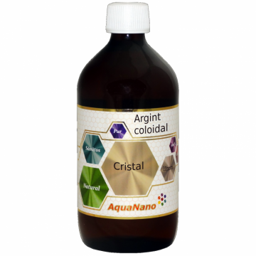 Argint coloidal incolor 10ppm Cristal 200ml - AQUA NANO