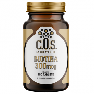 Biotina [Vitamina B7] 300mcg 100cp - COS LABORATORIES