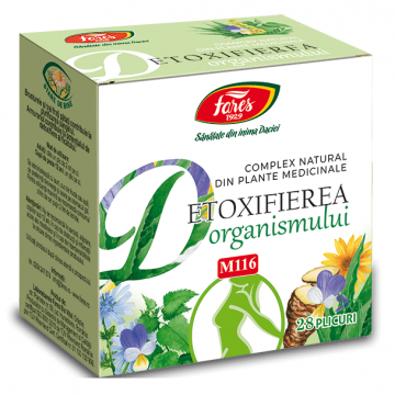 Complex Detoxifierea organismului 28pl - FARES