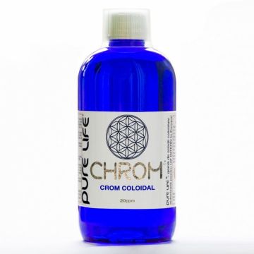 Crom coloidal 20ppm Chrom 480ml - PURE LIFE