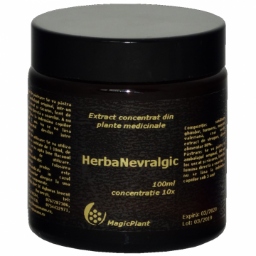 Extract concentrat plante medicinale antiinflamator HerbaNevralgic 100ml - AQUA NANO