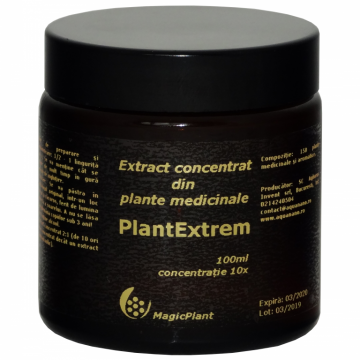 Extract concentrat plante medicinale bitter PlantExtrem 100ml - AQUA NANO