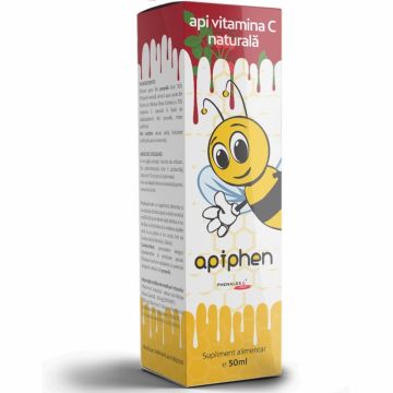 Extract lichid Api Vitamina C naturala Apiphen 50ml - PHENALEX