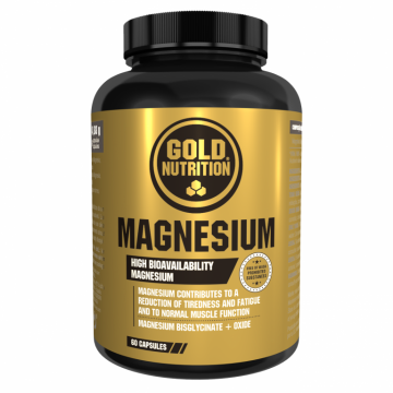 Magneziu 600mg 60cps - GOLD NUTRITION