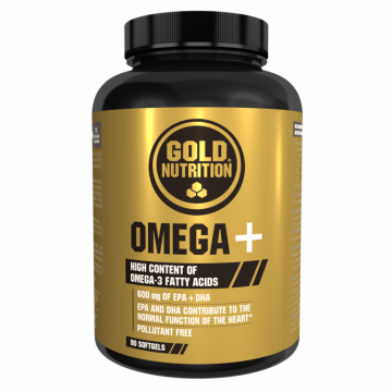 Omega+ ulei peste 90cps - GOLD NUTRITION