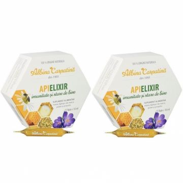 Pachet ApiElixir 2x15fl - ALBINA CARPATINA