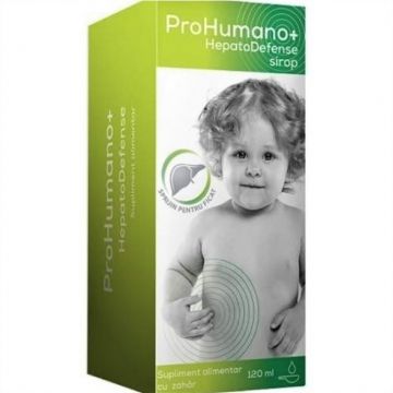 Sirop copii HepatoDefense ProHumano+ 120ml - PHARMA LINEA