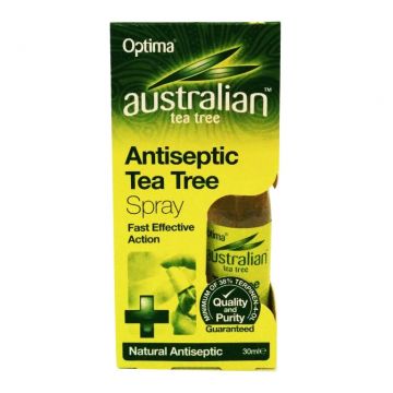 Spray antiseptic efect rapid arbore ceai 30ml - OPTIMA HEALTH