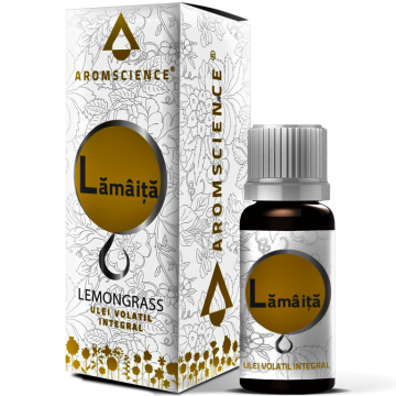 Ulei esential lemongrass 10ml - AROM SCIENCE