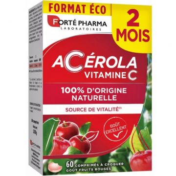 Acerola tablete masticabile 60cp - FORTE PHARMA