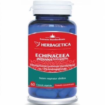 Andrographis [Echinaceea indiana] 430mg 60cps - HERBAGETICA