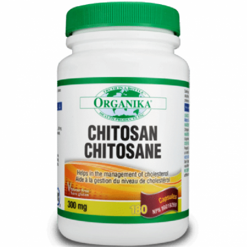 Chitosan 300mg 180cps - ORGANIKA HEALTH