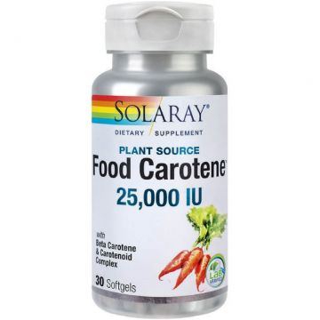 Food Carotene 25000ui 30cps - SOLARAY