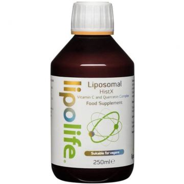 HistX complex lipozomal vitamina C quercitin eco 250ml - LIPOLIFE