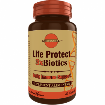 Life protect 3xbiotics 40cps - KOMBUCELL