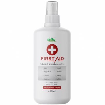 Lotiune prim ajutor FirstAid 100ml - BIOS MINERAL