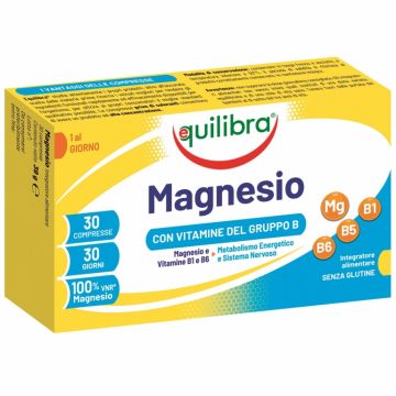 Magneziu vitamine grupa B 30cps - EQUILIBRA
