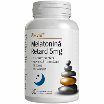 Melatonina 5mg retard 30cp - ALEVIA