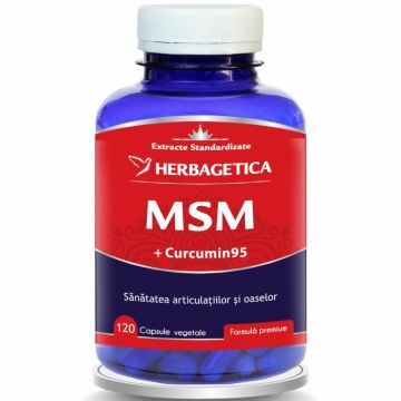 MSM curcumin95 120cp - HERBAGETICA