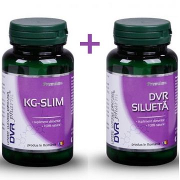 Pachet KG Slim 60cps+DVR Silueta 60cps - DVR PHARM