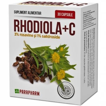 Rhodiola+C 30cps - PARAPHARM