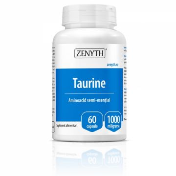 Taurine 1000mg 60cps - ZENYTH