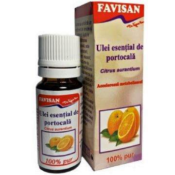 Ulei esential portocala dulce 10ml - FAVISAN