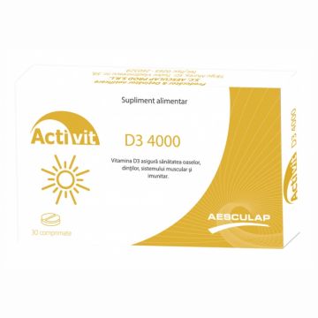 Vitamina D3 4000ui Activit 30cp - AESCULAP