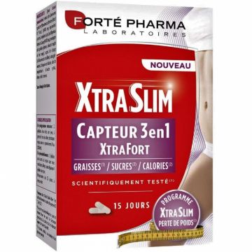 XtraSlim Capteur 3in1 XtraFort 60cps - FORTE PHARMA