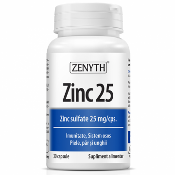 Zinc 25mg 30cps - ZENYTH