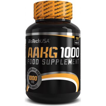 AAKG 1000 mg, 100 tablete, Biotech USA