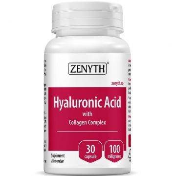 Acid hialuronic colagen complex 100mg 30cps - ZENYTH