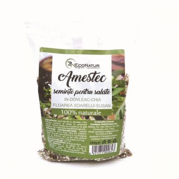 Amestec de semințe pentru salate, 250 g , EcoNatur