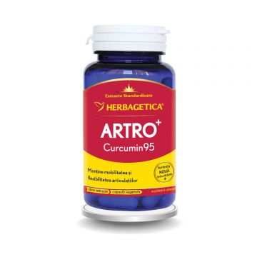 Artro+ Curcumin95, 30 capsule, Herbagetică