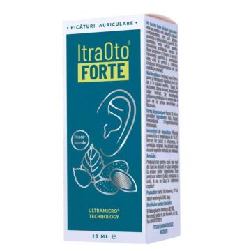 ITRAOTO FORTE - PICATURI AURICULARE 10ml, Seris - NATURPHARMA