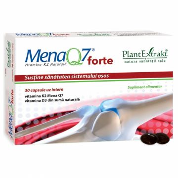 Mena Q7 forte [Vitamine K2 D3 naturale] 30cps - PLANTEXTRAKT