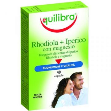 Rhodiola Iperico con Magnesio [Buna dispozitie] 40cps - EQUILIBRA