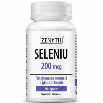 Seleniu 200mcg 60cps - ZENYTH