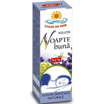 Solutie uleiuri esentiale Noapte buna 10ml - FARES