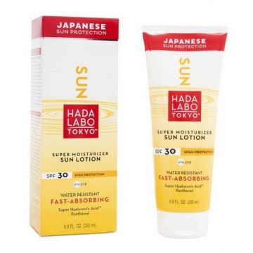 SUN Lotion Body SPF 30 - Lotiune de protectie solara pentru corp cu SPF 30, 200 ml, Hada Labo Tokyo