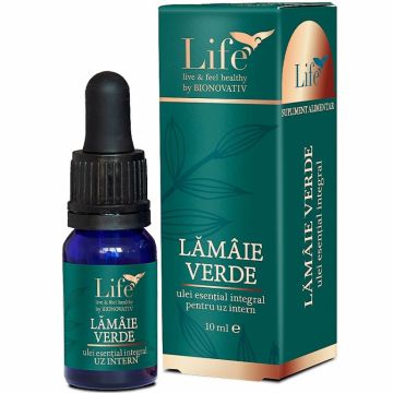 Ulei esential integral lamaie verde 10ml - LIFE