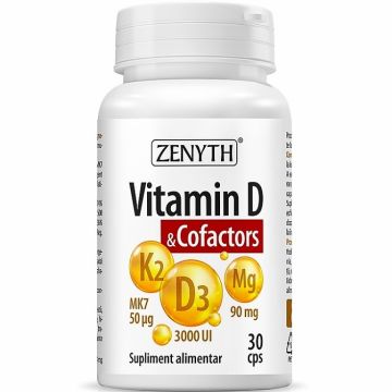 Vitamina D Cofactors 30cps - ZENYTH