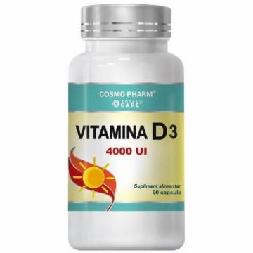 Vitamina D3 4000ui 90cps - COSMO PHARM