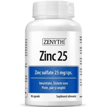 Zinc 25mg 90cps - ZENYTH