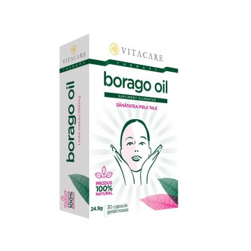 Borago Oil, 30 capsule, Vitacare