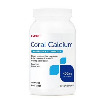 Calciu Coral (553723), 180 capsule, GNC